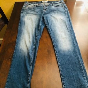 Torrid size 14 medium wash skinny jeans